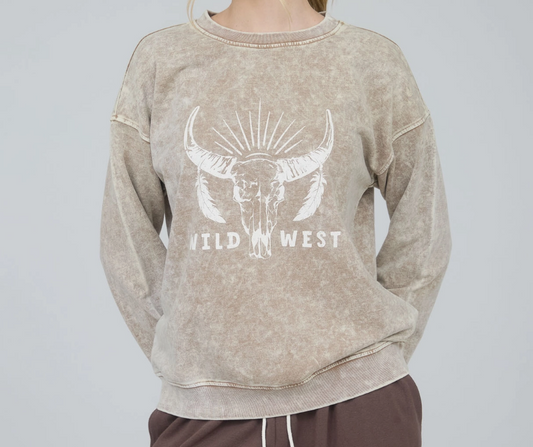 Wild West Long Sleeve Top
