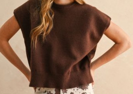 Short Sleeve Sweater Top