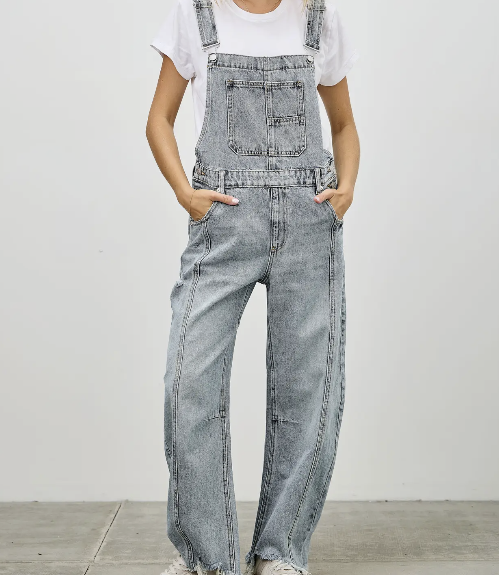 Barrel Overalls with Stretch