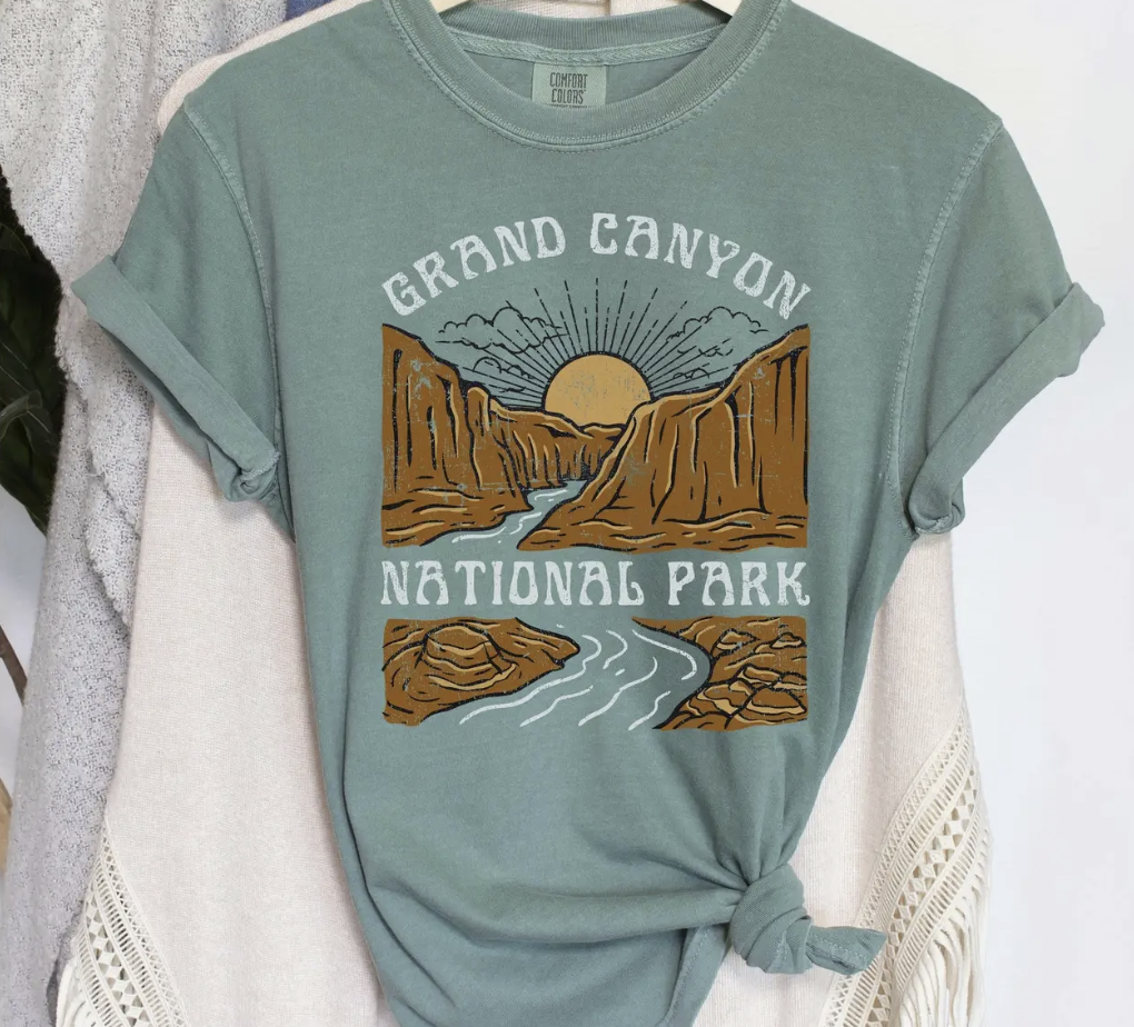 Grand Canyon National Park Retro