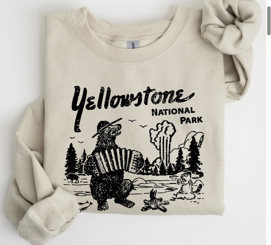Retro Yellowstone National Park