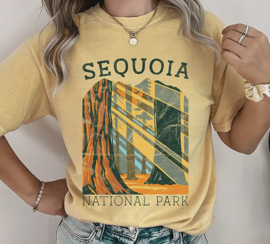 Sequoia National Park Vintage