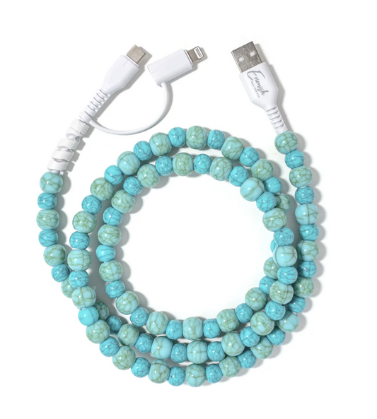 Beaded Phone Charger Capri