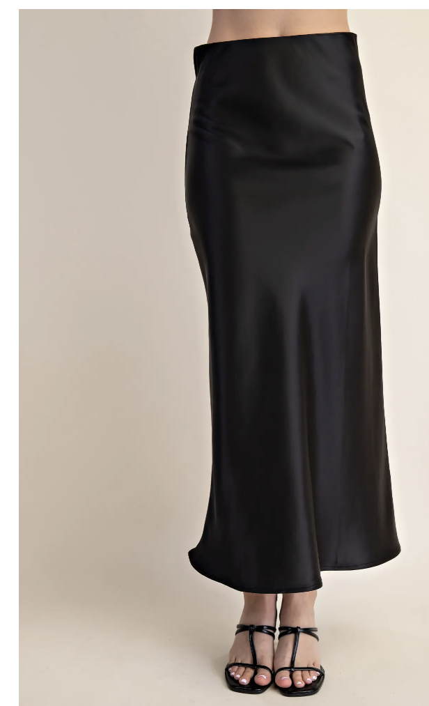 High waisted Midi Skirt