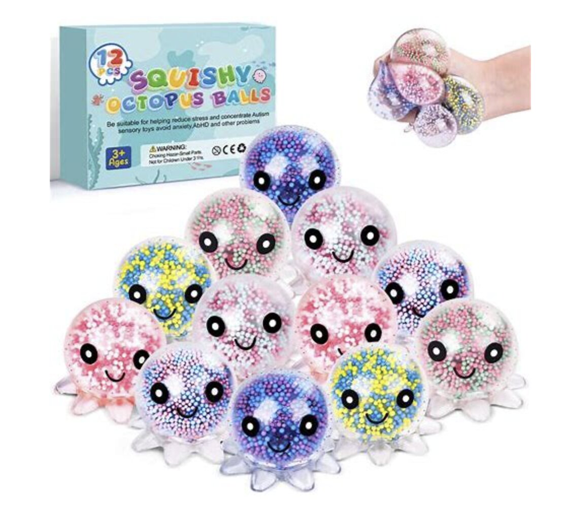 Squishy Jelly Octopus Toy