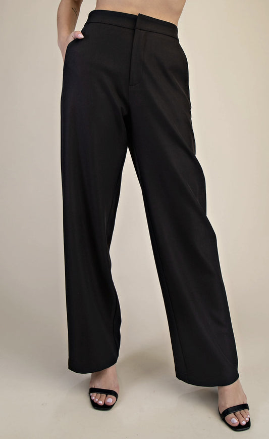 Straight Leg Classic Pants