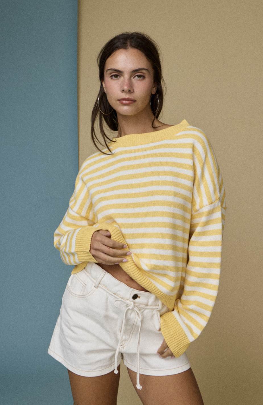 Striped Crewneck Sweater