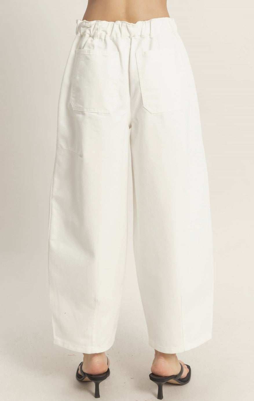 Wide Pants w/ Oversized Pockets