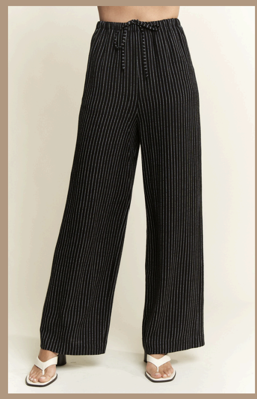 Striped Casual Pants-In the Begining