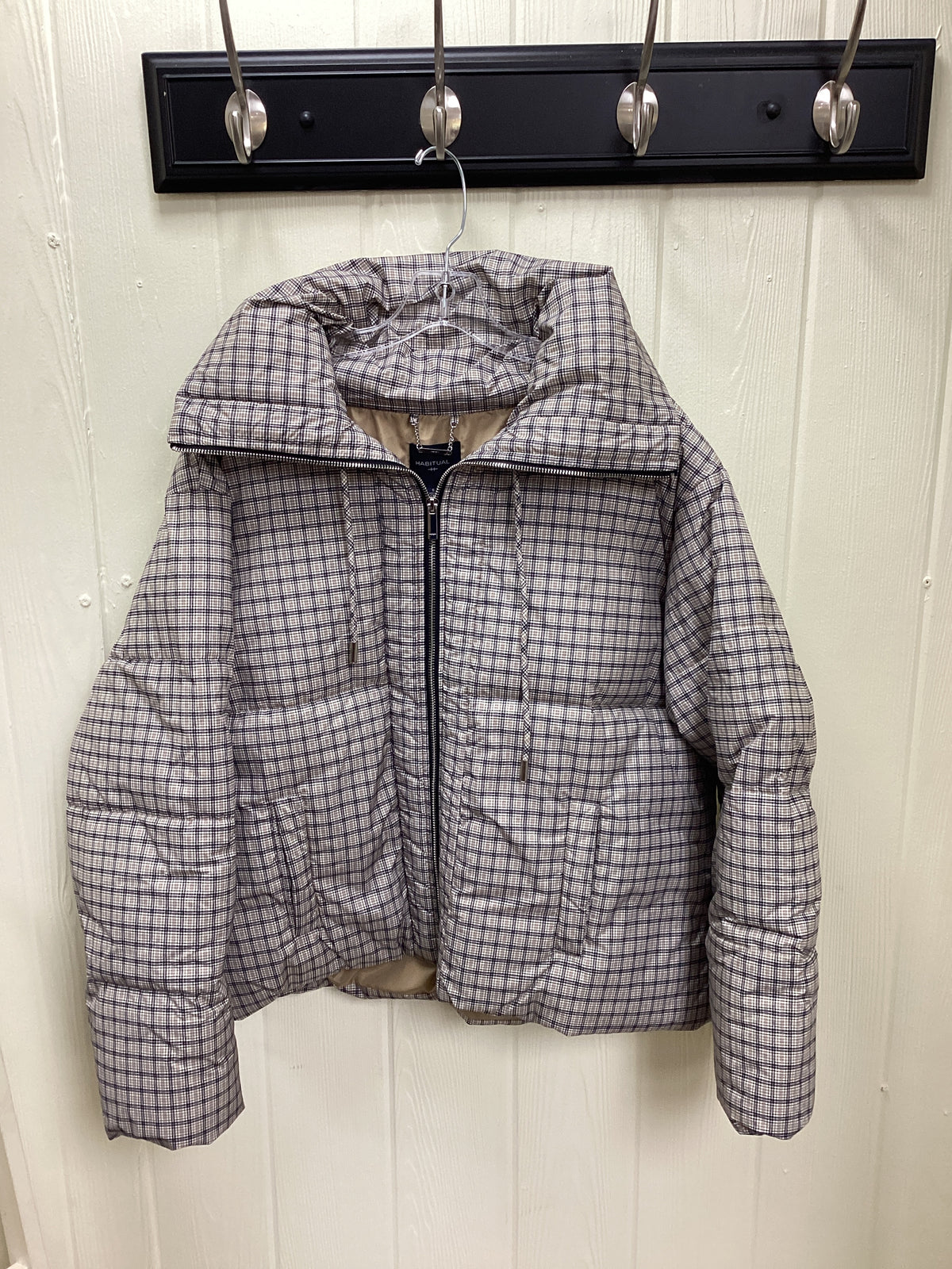 High Mock Full Zip Puffer Jacket