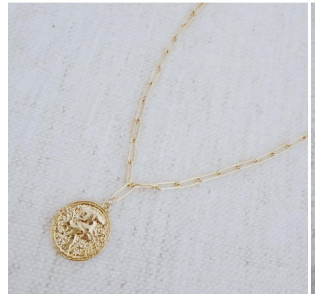 Old World Coin Link Chain